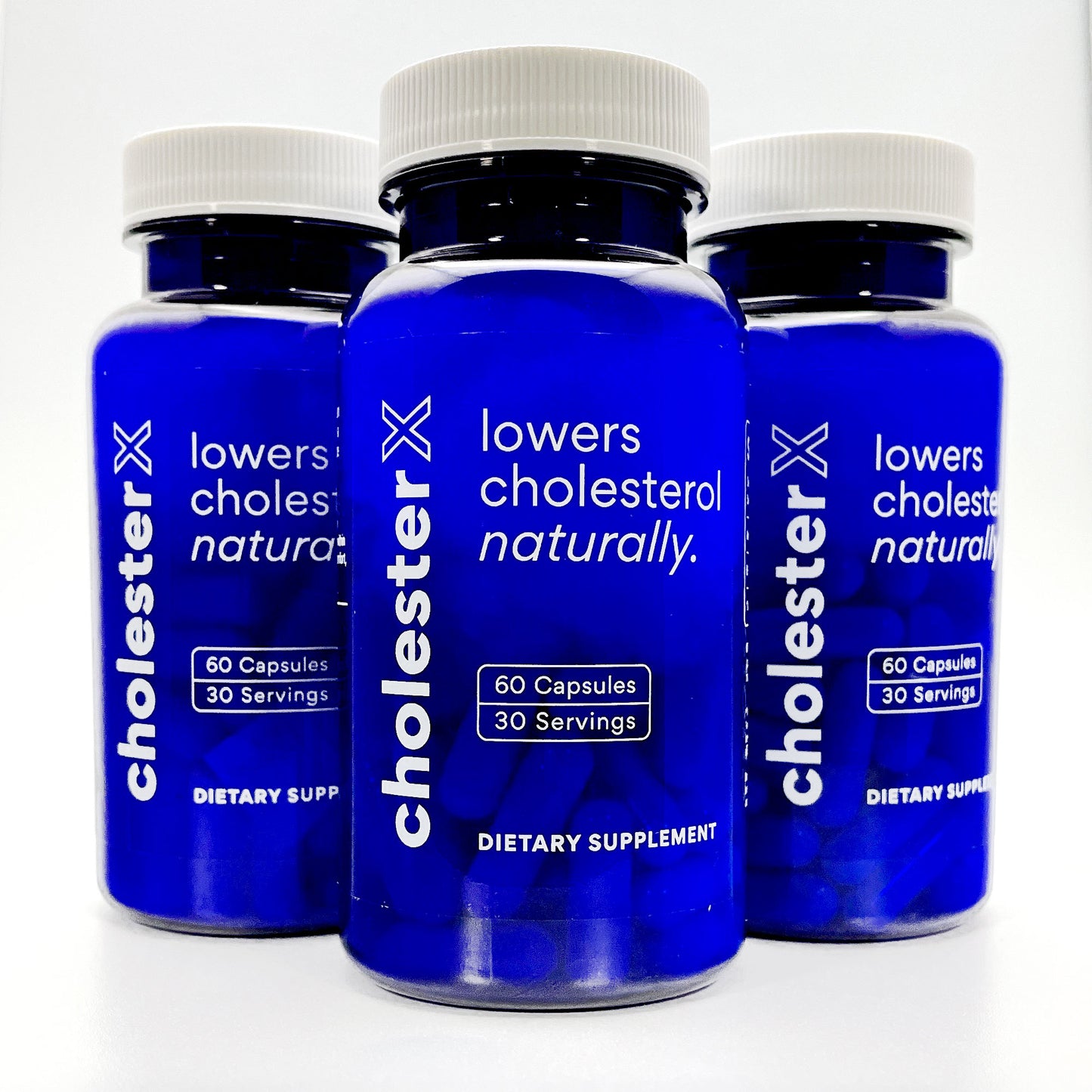 CholesterX – Lowers Cholesterol Naturally (3 Pack) (15% Off)