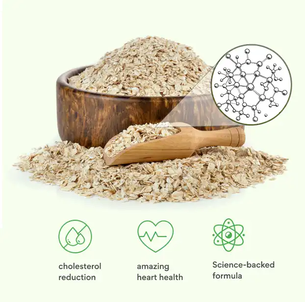 FDA approved oat beta-glucan supplement