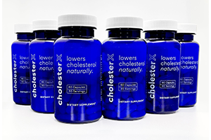 6 bottles of cholester x